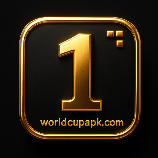 Initiate a secure download of the worLd cup apk application and take a look at the promotional image.