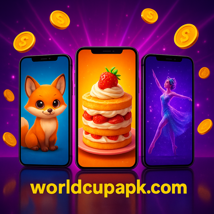 The worLd cup apk app comes with a full suite of gaming features